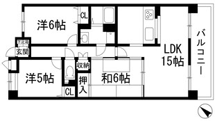 宝塚清荒神ヒルズの物件間取画像